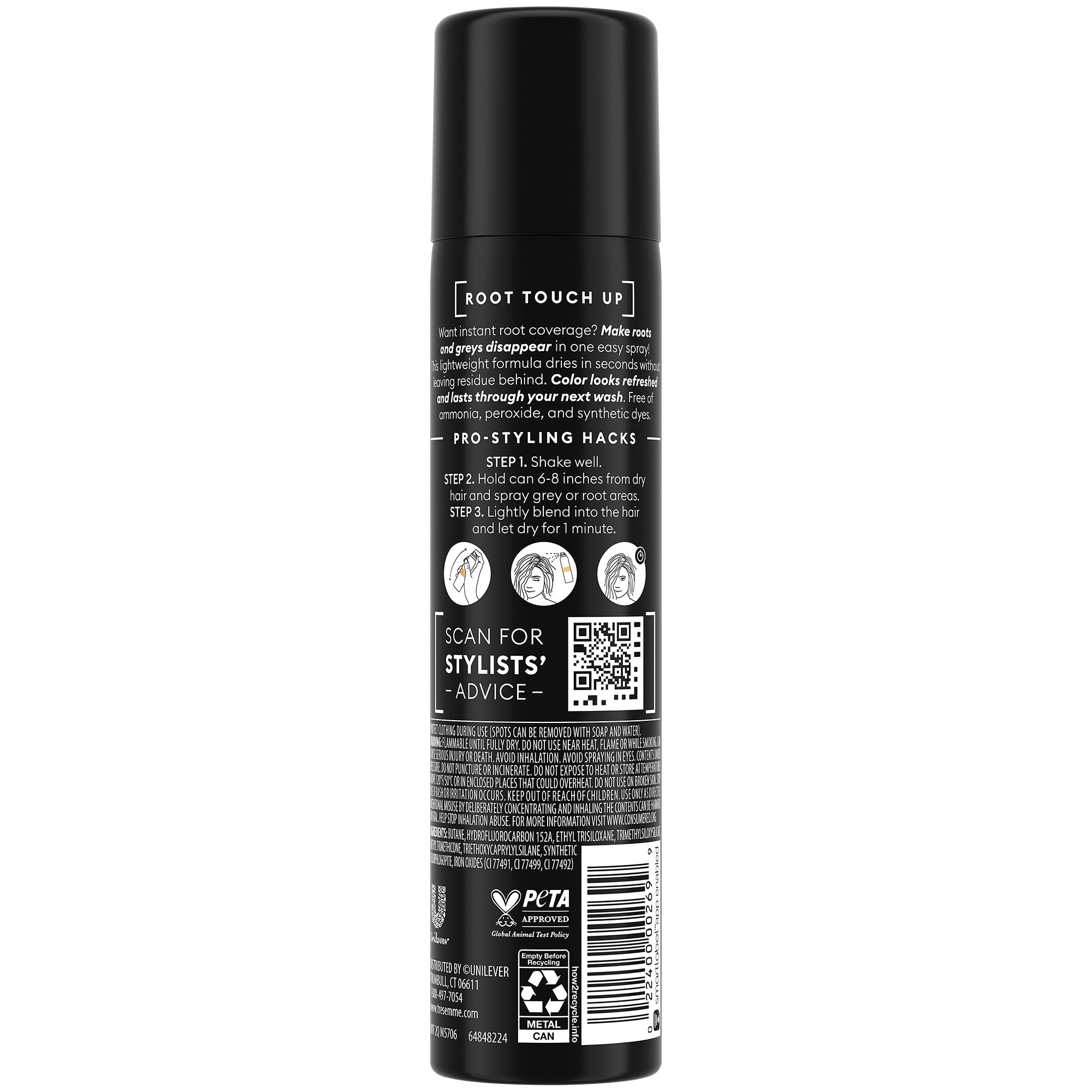 TRESemmé brun clair couverture des racines gris