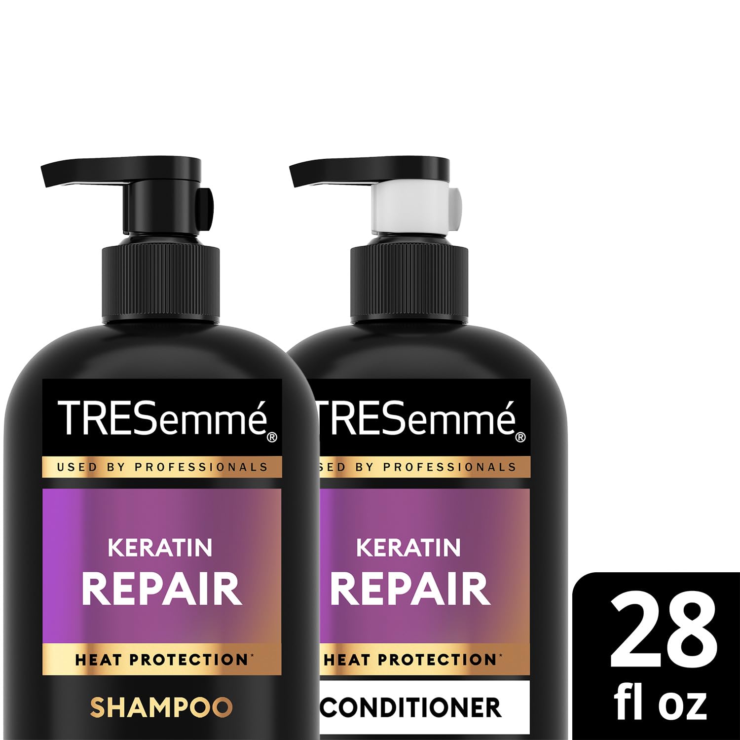 Cheveux après lavage, Keratin Repair, brillance et souplesse.
