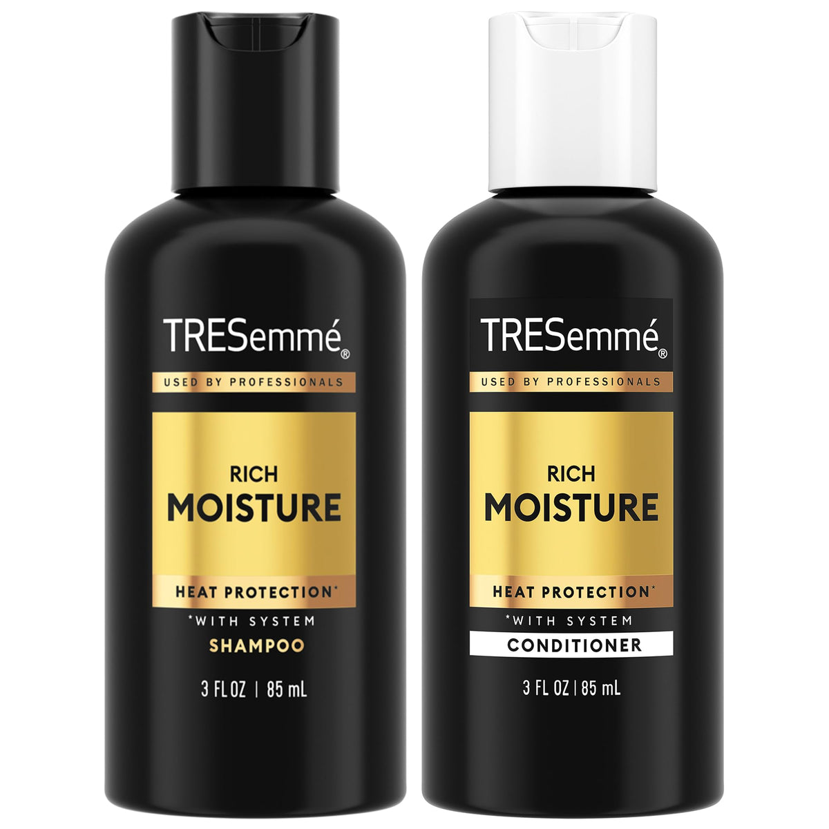 Ensemble TRESemmé shampooing et apres-shampooing hydratants pour cheveux secs et demelage facile