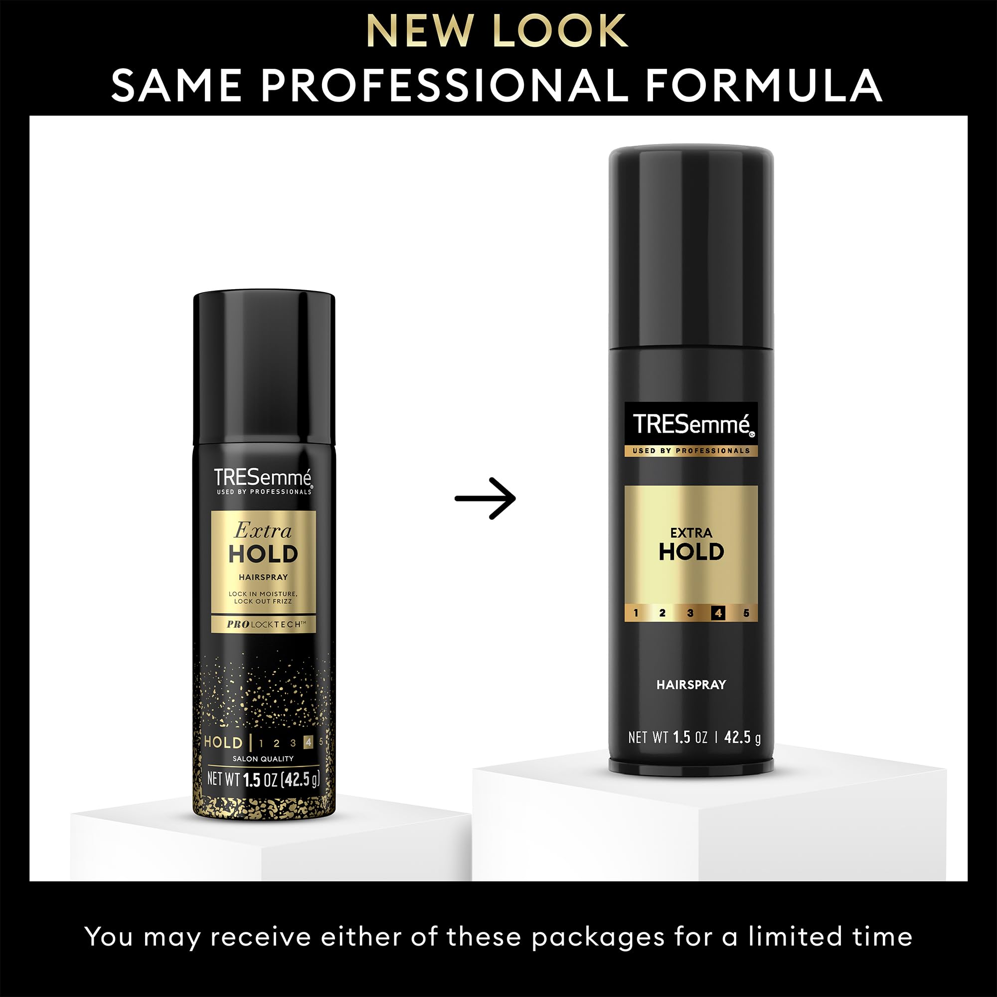 Fixatif contrf0le-humidite9 TRESemmé assure une coiffure stable toute la journe9e