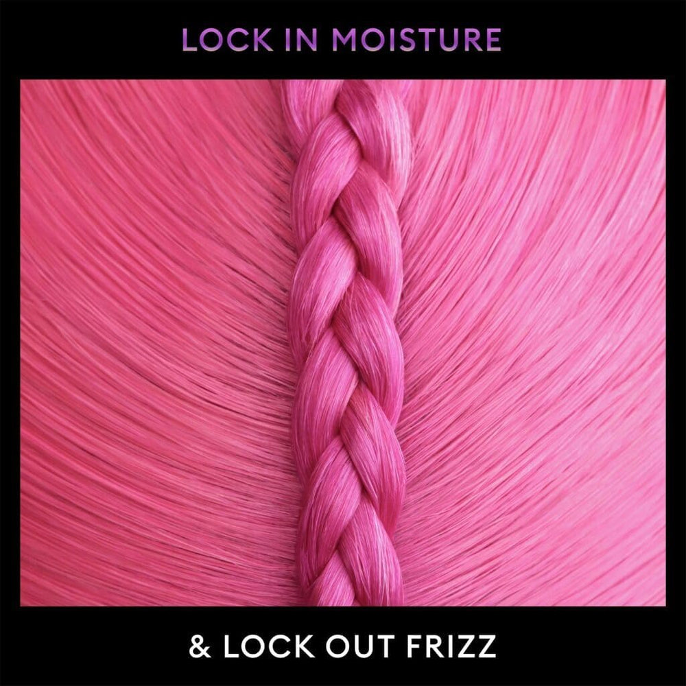 Gel coiffant pour cheveux colorés sans alcool.
