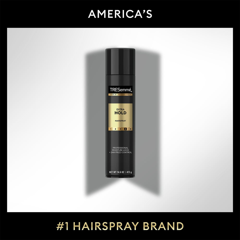 TRESemmé Hairspray sans cruauté envers les animaux, label PETA.