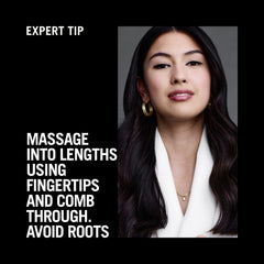 TRESemmé Keratin Repair Leave-In helps seal split ends for a polished look.