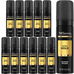 Mousse TRESemmé Extra Hold pack voyage prêt à l'emploi.