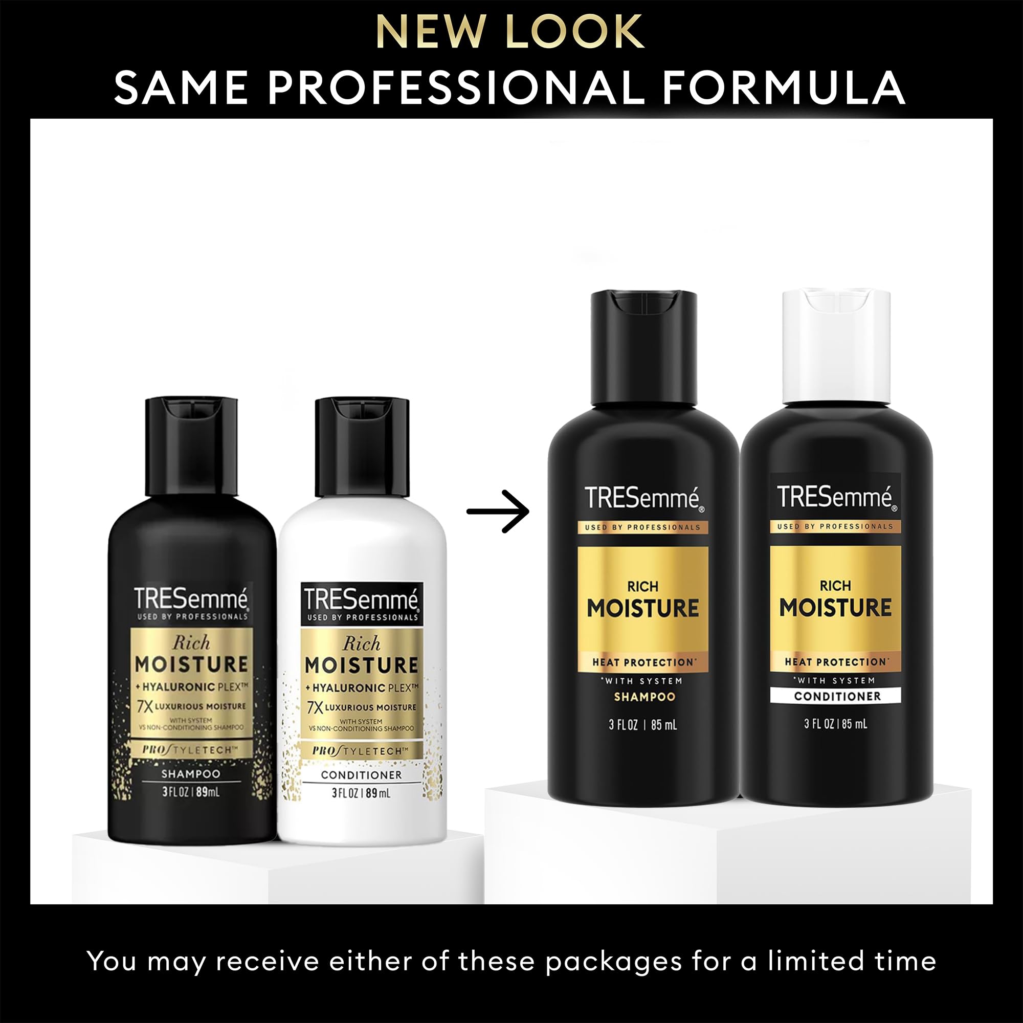 TRESemmé protection-contre-la-chaleur : démarrage sûr dès la douche.