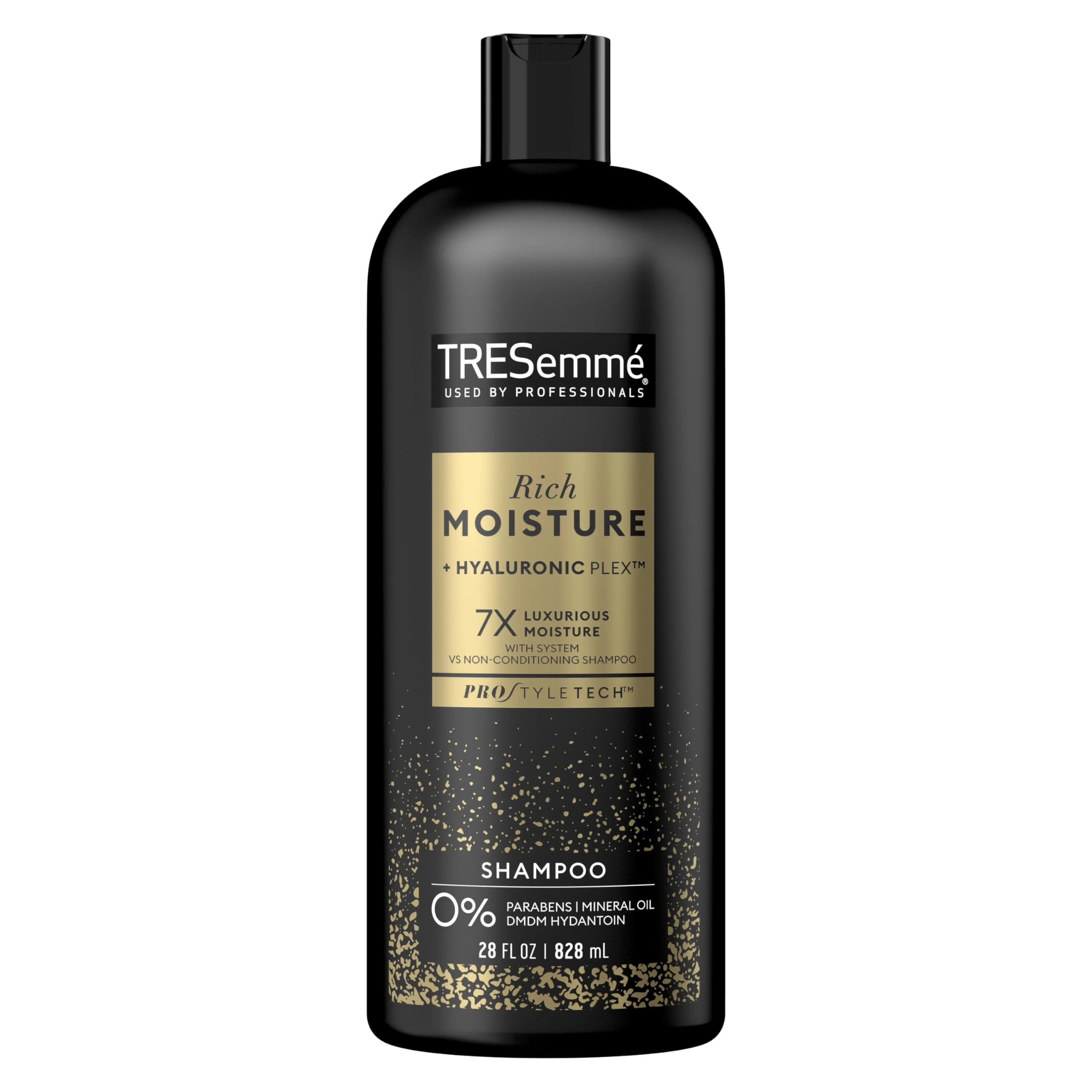 Shampooing TRESemmé Moisture Rich - bouteille hydratation quotidienne pour cheveux secs