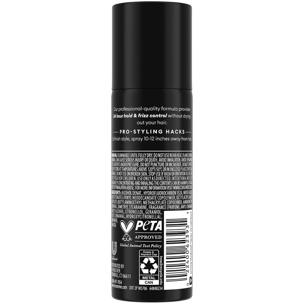 Spray TRESemmé voyage format mini pour maintien discret