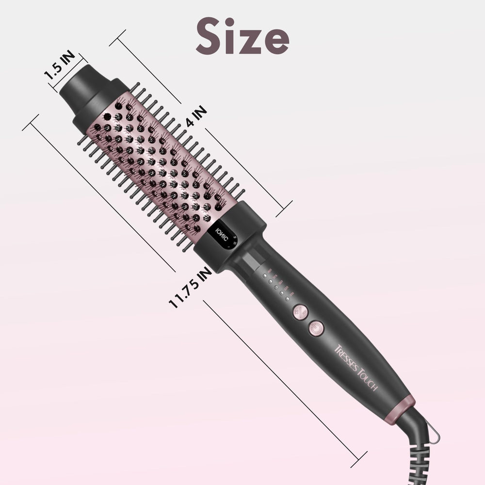 Technologie ionique anti-frizz pour des mèches plus lisses.