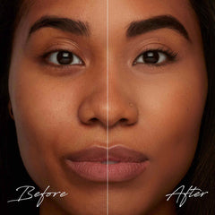 TRE'STIQUE gel-sourcils-brosse-double facilite le brushing et l’intensité naturelle.