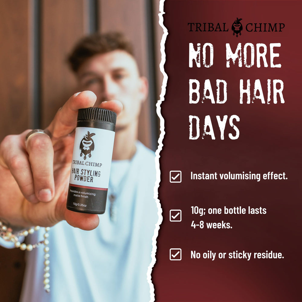 Tribal Chimp – tenue invisible 24 h sans résidu gras.