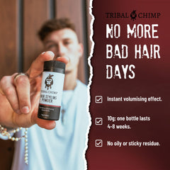 Tribal Chimp – tenue invisible 24 h sans résidu gras.