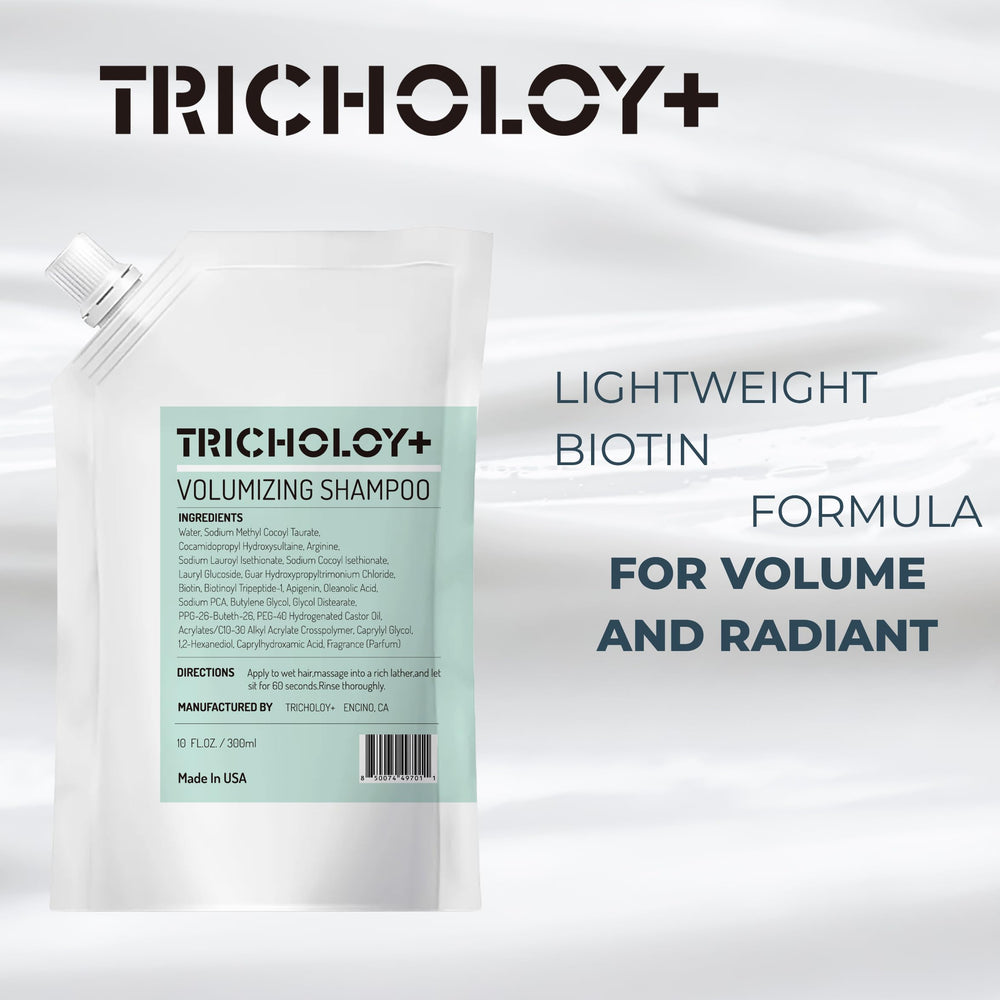 Tricholoy+ Utilisation quotidienne simple, rinçage rapide et coiffage facilité.