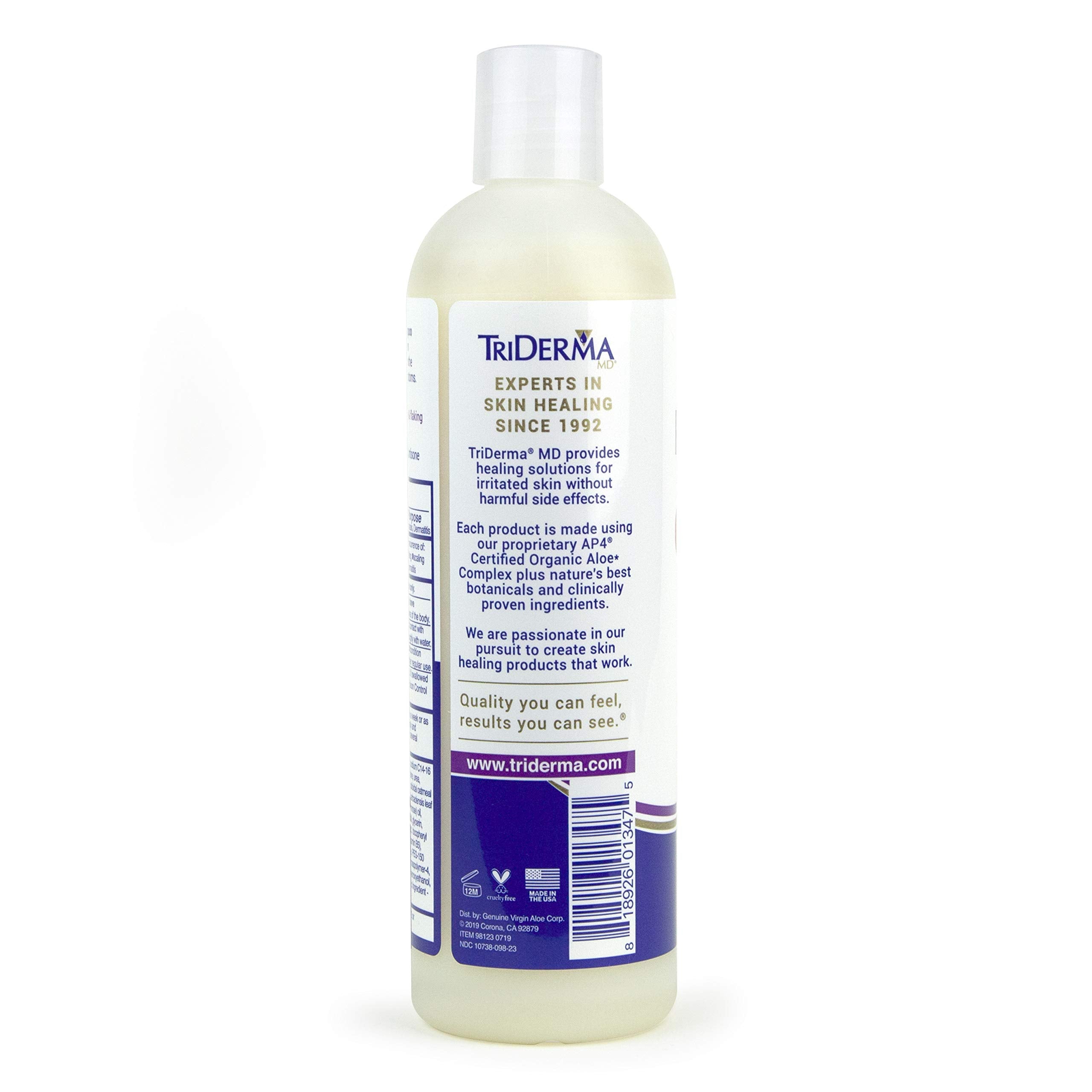 TriDerma Aperçu d’utilisation quotidienne, routine capillaire simple et efficace.