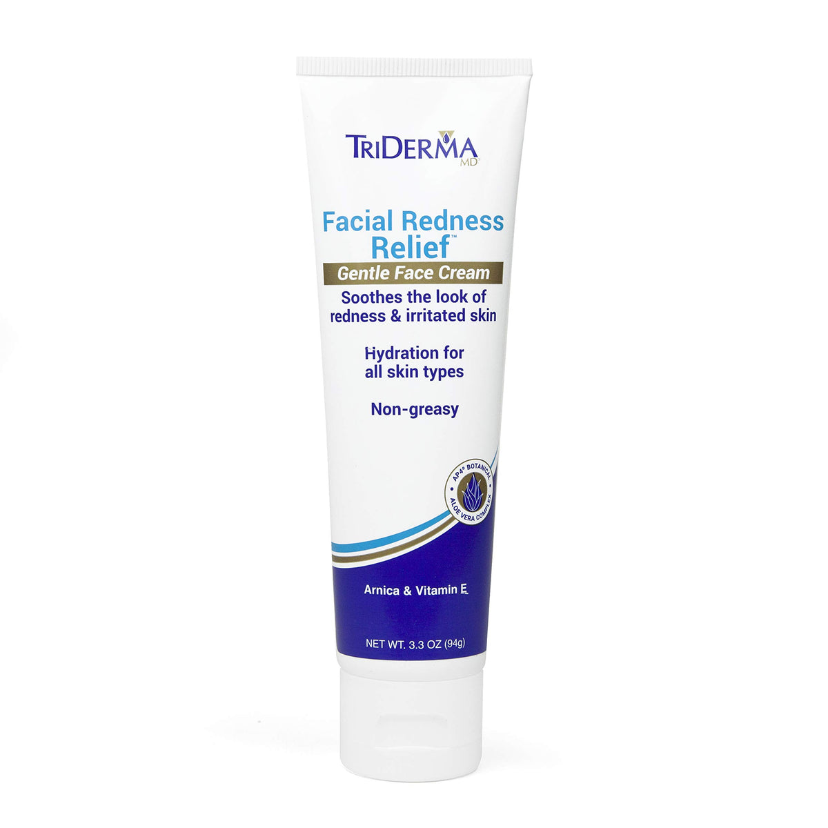 TriDerma crème apaisante pour rougeurs du visage: apaise et adoucit la peau sensible.