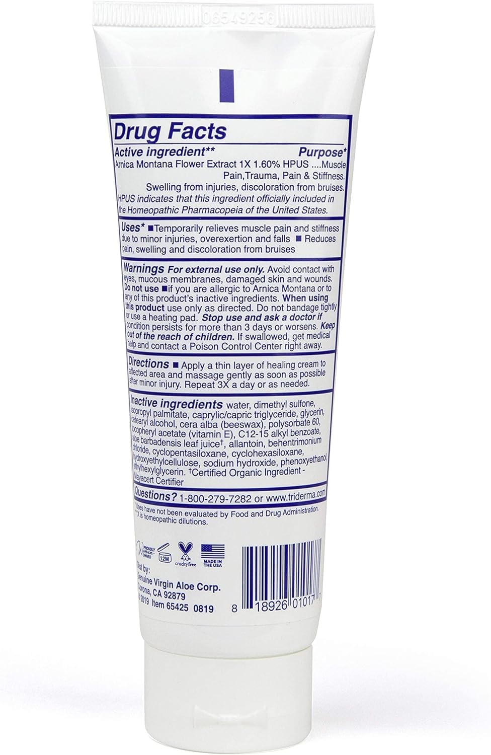 Éligible HSA/FSA 2024 pour TriDerma Bruise Defense.