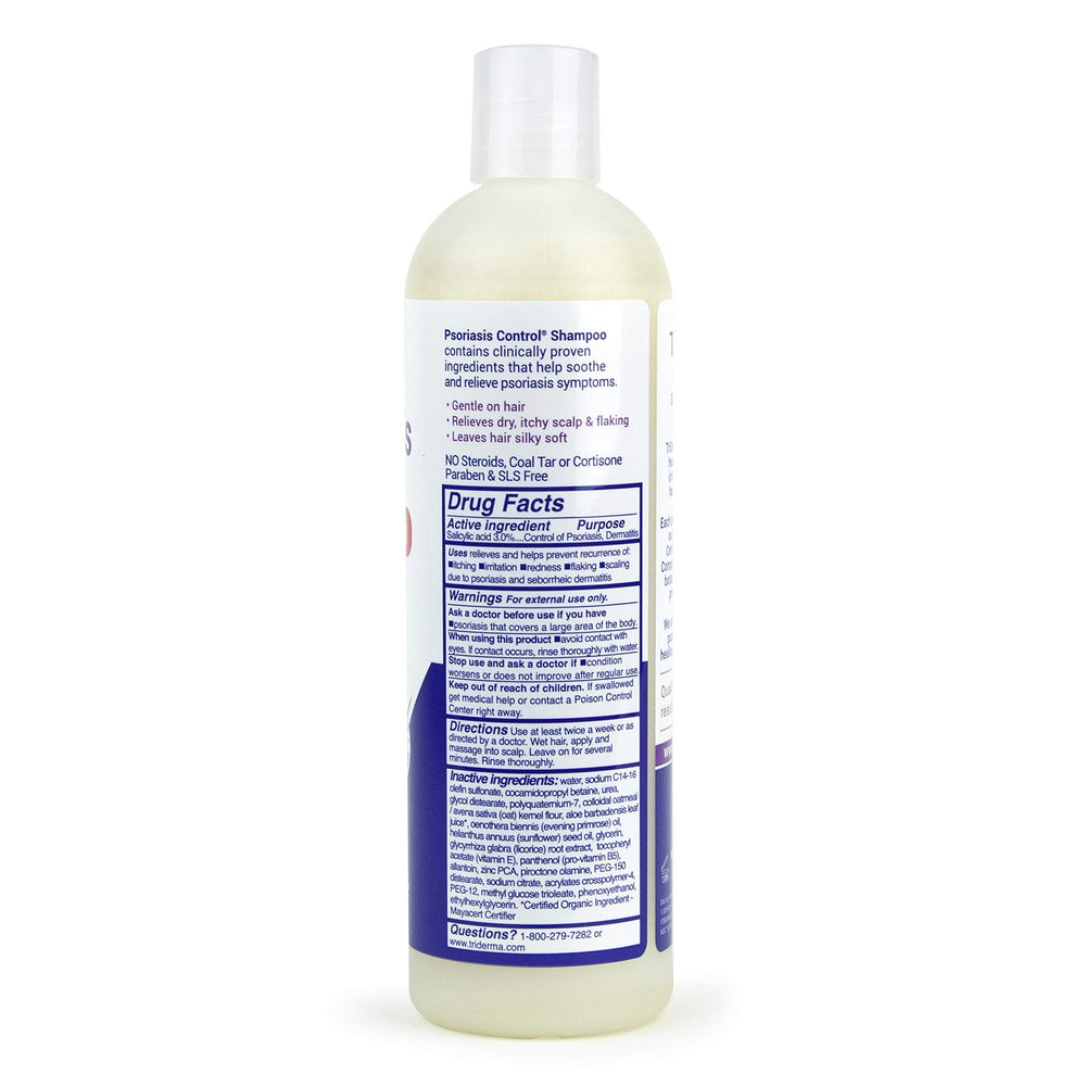 TriDerma Emballage élégant et pratique pour rangement en salle de bains.