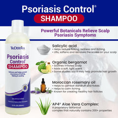 TriDerma Shampoing vitamine B5 et avoine colloïdal, cheveux plus doux et nourris.