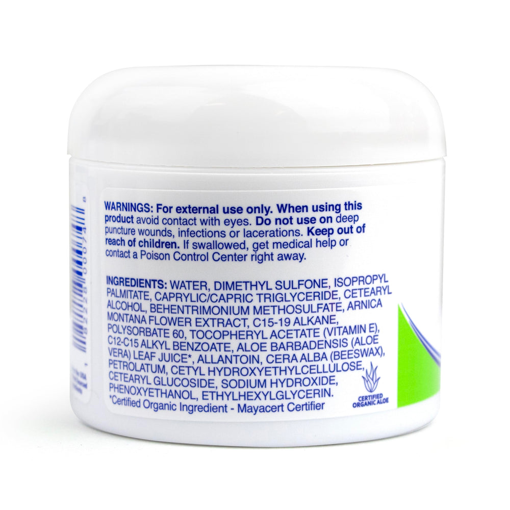 TriDerma Vein Defense Crème AP4 Aloe Vera, complexe hydratant sans parfum.