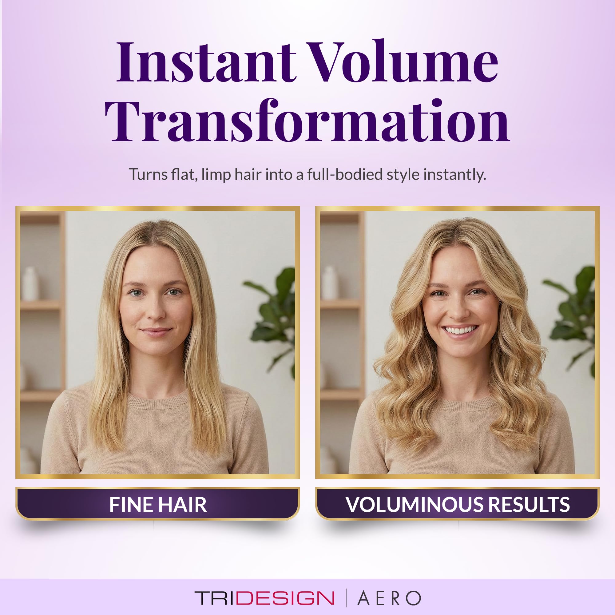TRIDESIGN Aero Body Infusion — Embout spray pour une application rapide et précise.