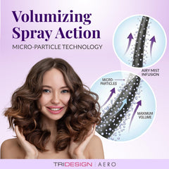 TRIDESIGN Aero Body Infusion — Volume pour cheveux fins et texture naturelle.