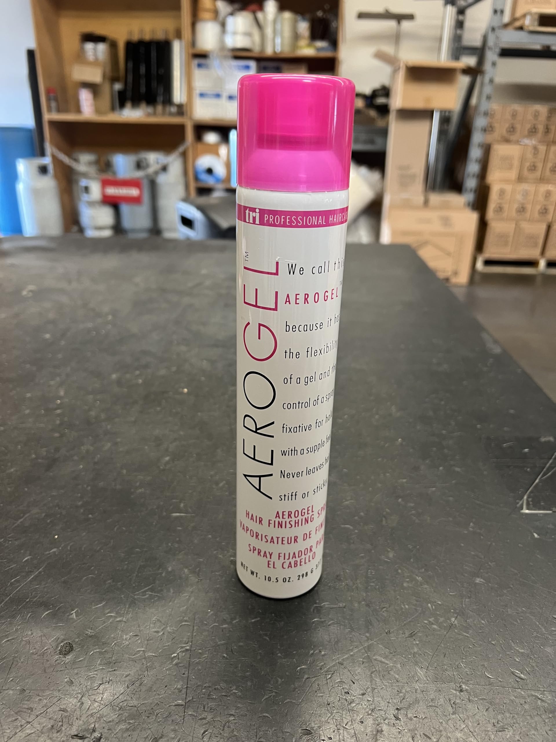 TRIDESIGN Aerogel; application rapide pour un style durable sans résidu.