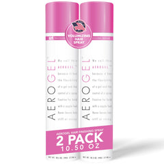 TRIDESIGN Aerogel Hairspray, bouteille-pompe, fixation ferme et tenue durable pour tous types de cheveux.