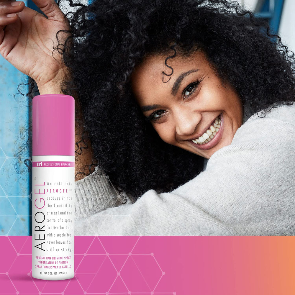 TRIDESIGN Aerogel Hairspray : utilisation quotidienne facile et efficace
