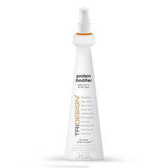 TRIDESIGN Protein Bodifier bottle showing lift-enhancing formula for everyday fullness.