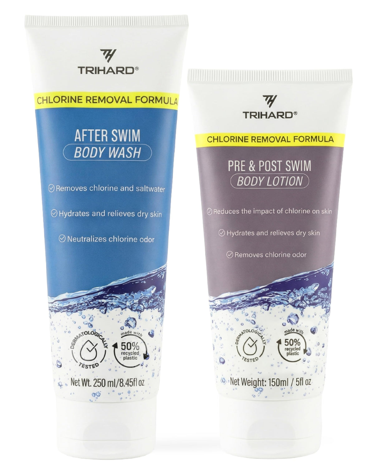 TRIHARD Douche-corps-nageur-refroidissante: rafraîchit la peau sensible après la natation.