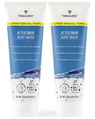 TriHard gel douche après-nage, protection du chlore et hydratation.