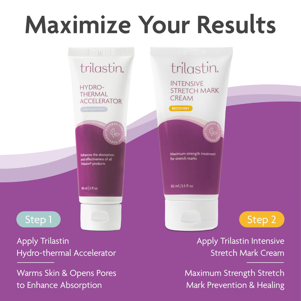 TriLASTIN Crème Vergetures - hydratation profonde pour peau plus souple