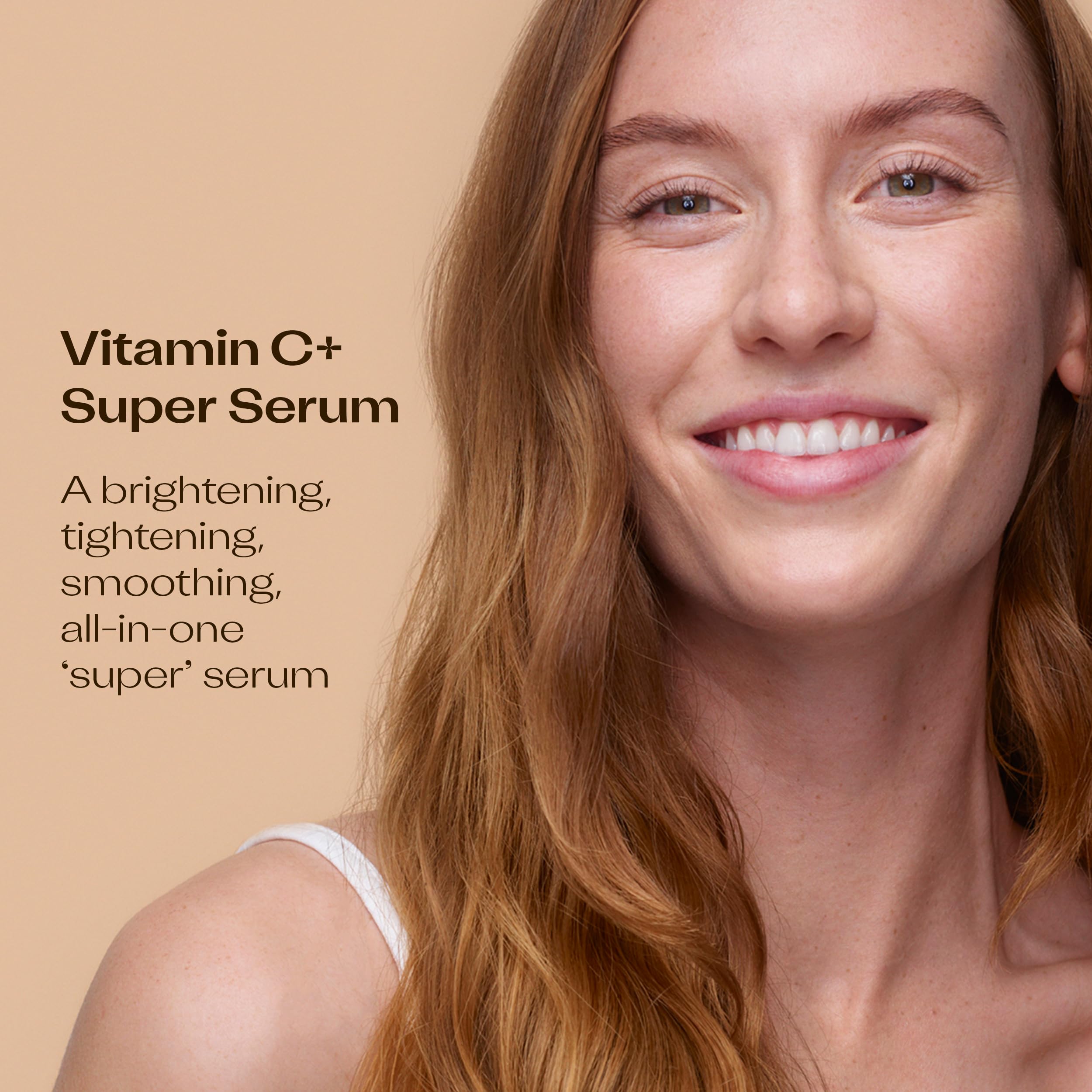 Texture soyeuse du Sérum Trilogy vitamine C+ sur peau