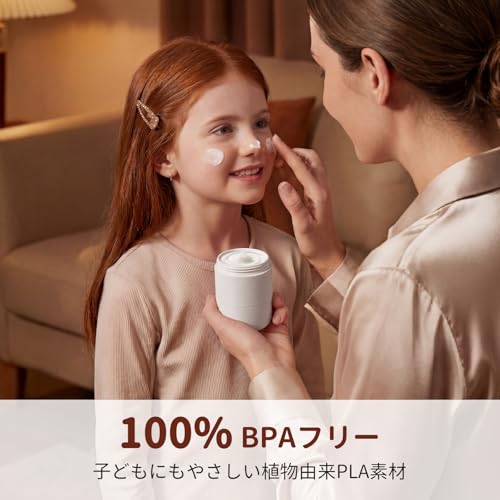 Trimcoo bocaux de toilette en PLA dur, grande résistance aux chocs.