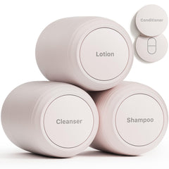 Trimcoo bocaux de toilette étanches ultra — protège les liquides en voyage.