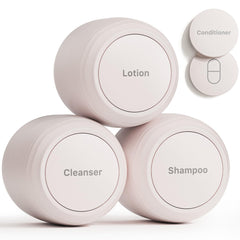 Trimcoo contenants toilette voyage ouverture large facilitant le remplissage.