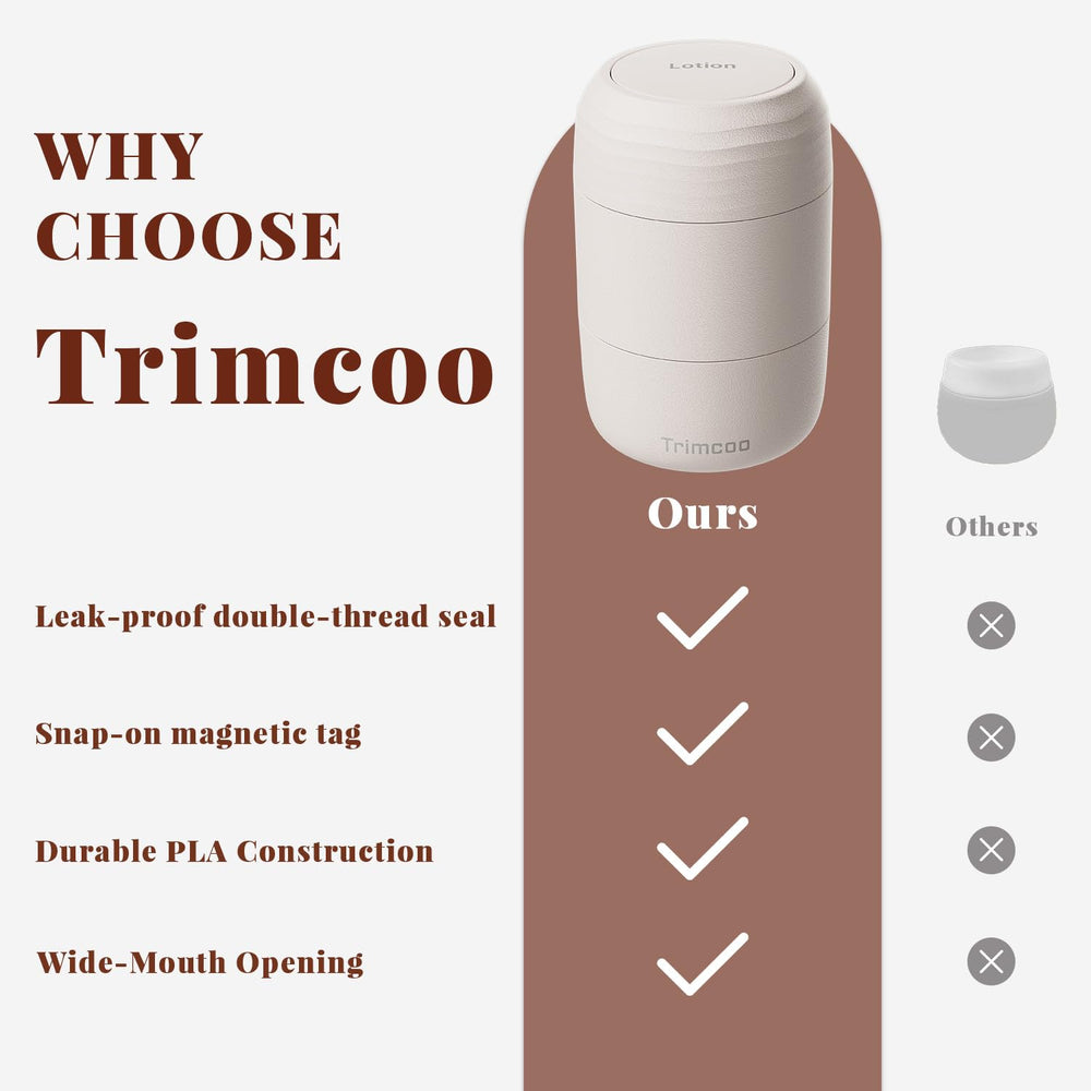 Kit d’étiquettes magnétiques Trimcoo (5) pour organiser vos produits.