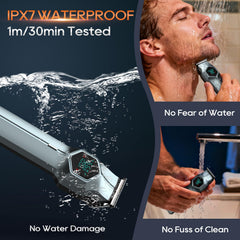 TRIMX tête de coupe IPX7 étanche pour usage sous la douche