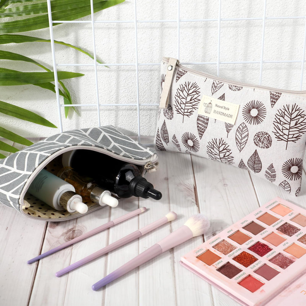 Trousse Trinkrittey en toile résistante, motif 7, cadeau élégant pour femmes.