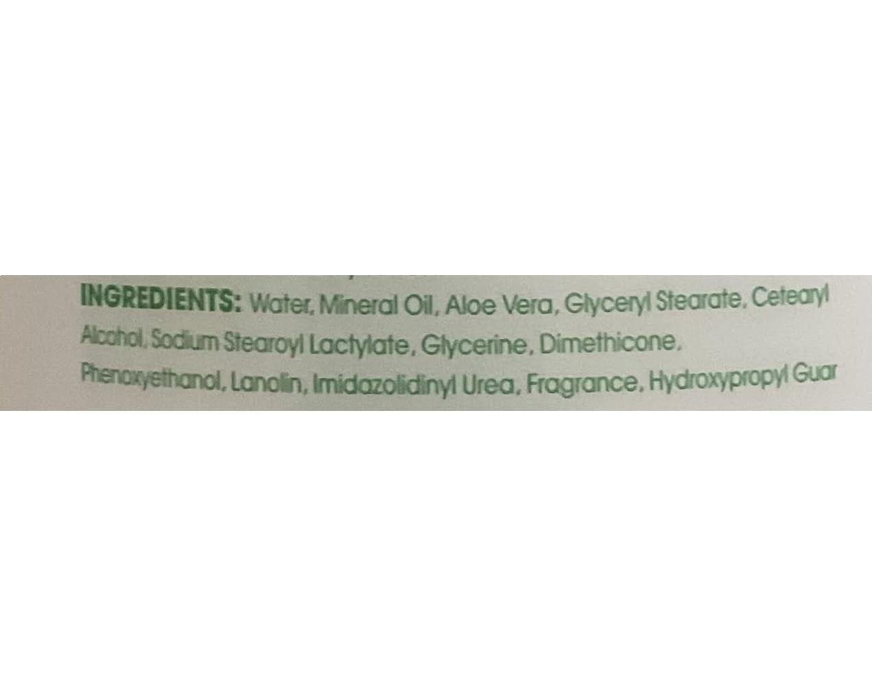 Triple Lanolin Aloe Vera Lotion usage quotidien pour mains et corps.