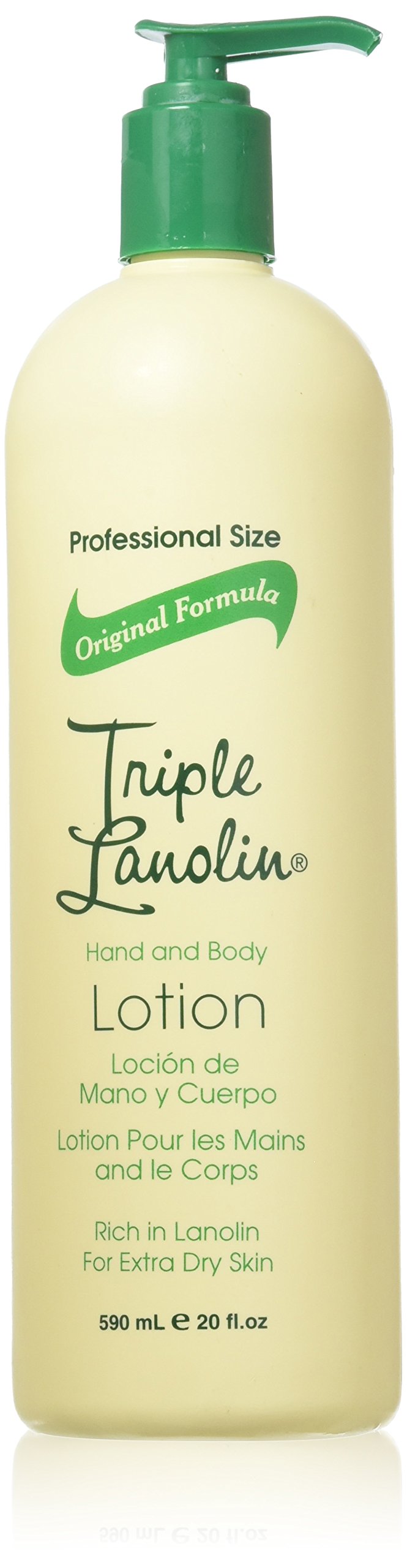Triple Lanolin – bouteille lotion mains et corps 20 oz pour soin rapide