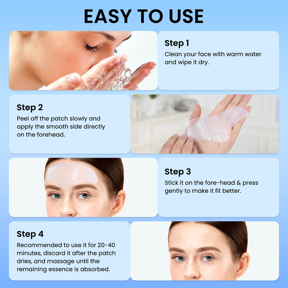 Tripsky overnight forehead patch rejuvenates while you sleep