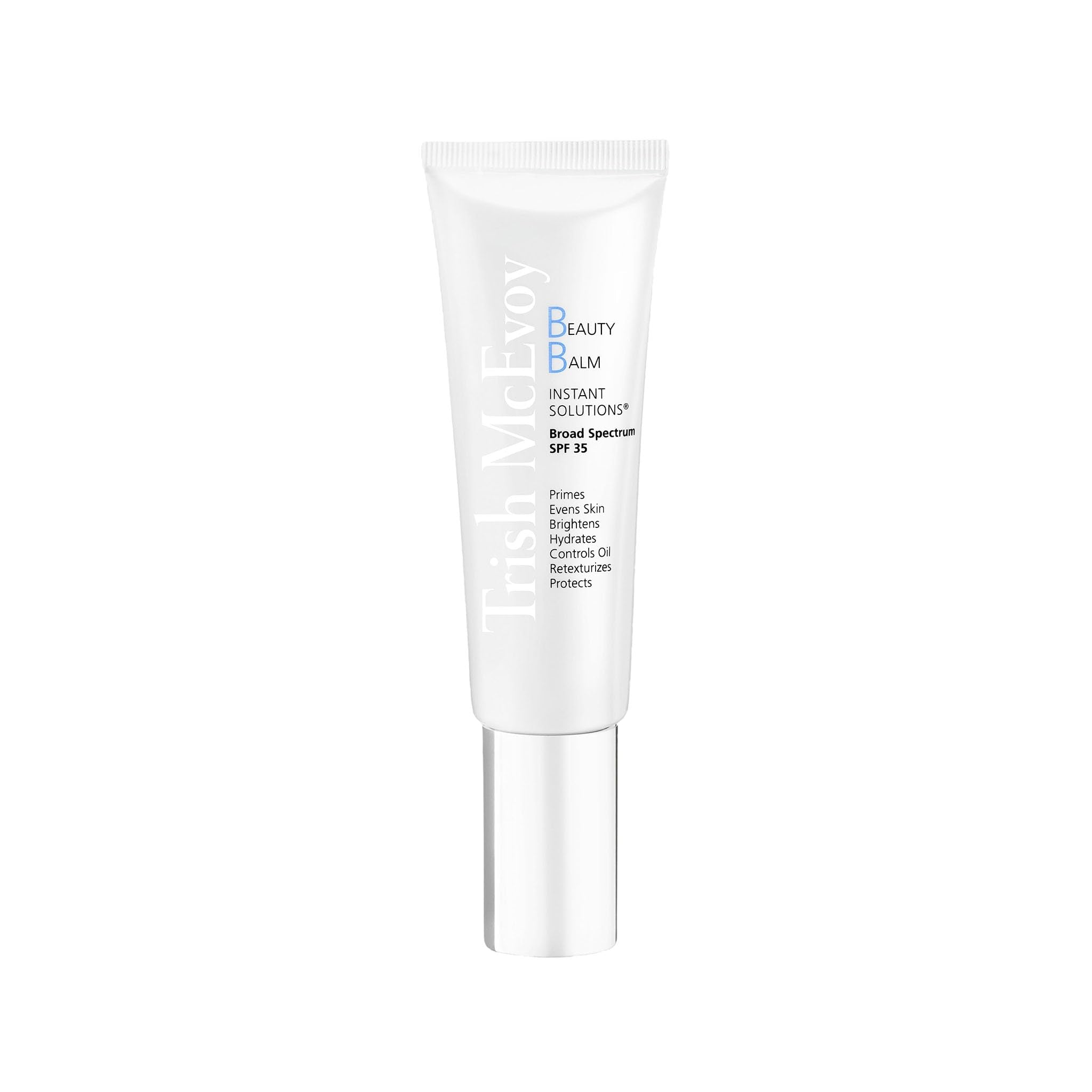 Trish McEvoy Beauty Balm Instant Solutions SPF 35 – bouteille avec protection solaire intégrée