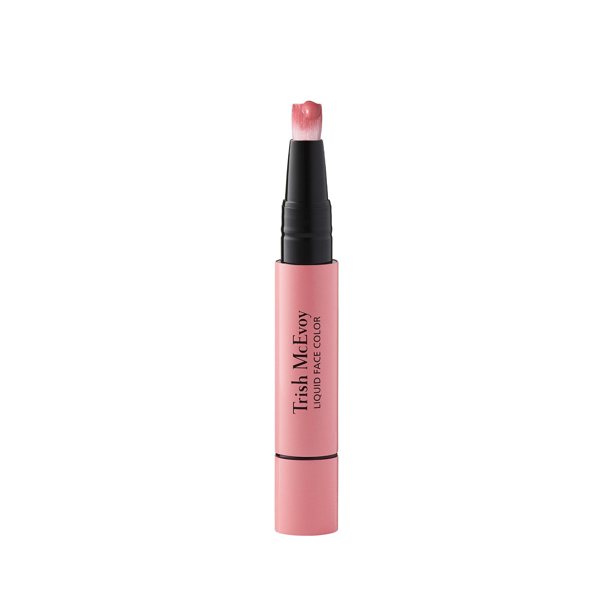 Trish McEvoy couleur liquide Glow sur pommettes pour un éclat naturel.