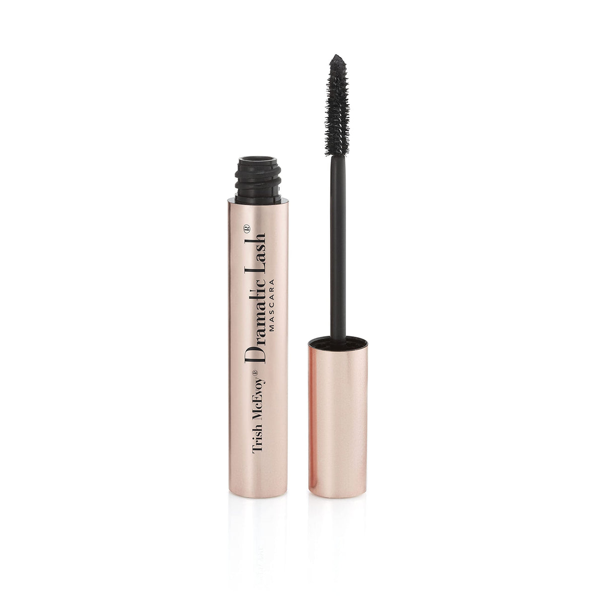 Trish McEvoy Dramatic Lash Mascara dans son flacon noir, prêt à allonger.
