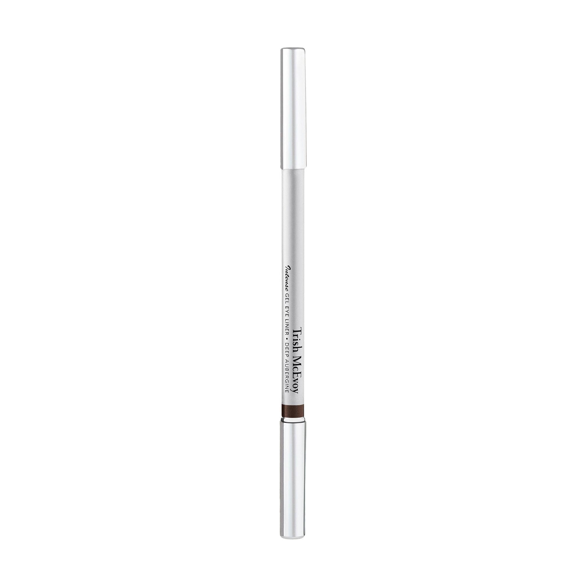 Trish McEvoy Stylo gel yeux intenses aubergine texture crème glisse sans effort.