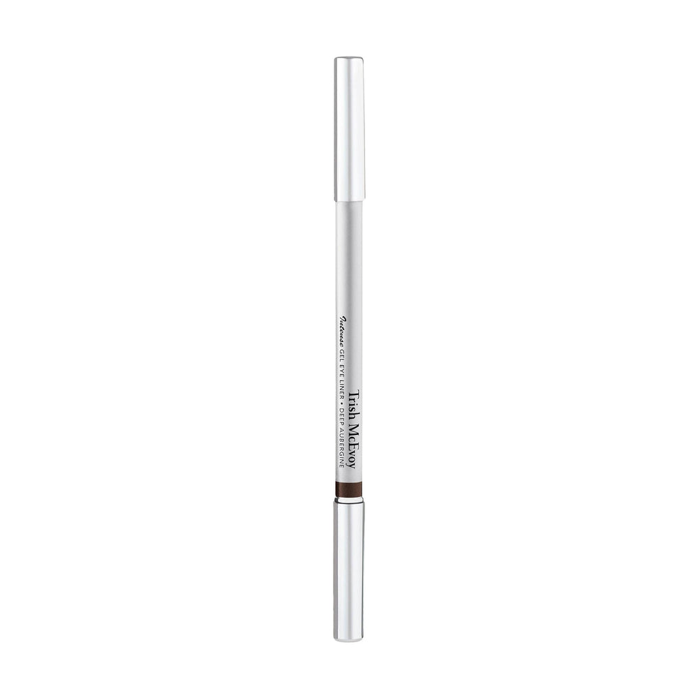 Trish McEvoy Stylo gel yeux intenses aubergine texture crème glisse sans effort.
