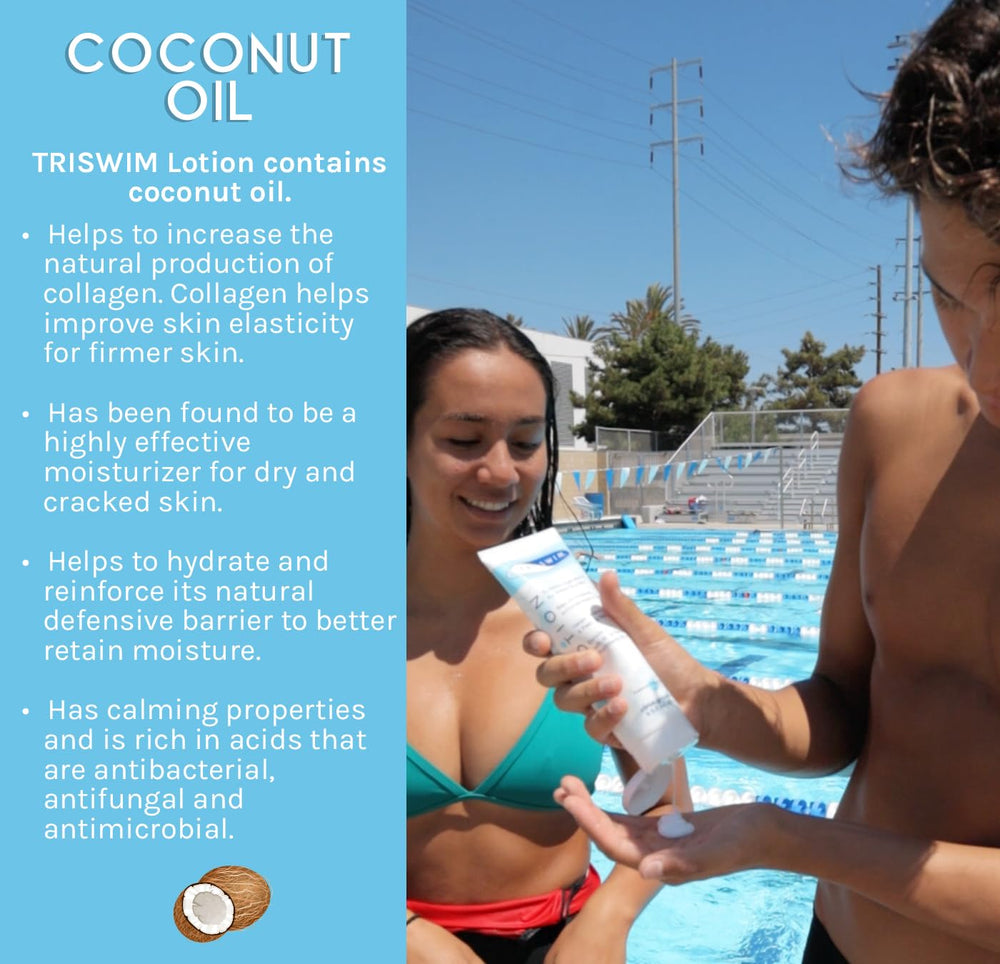 TRISWIM Lotion pré et post-natation : idéale pour tous types de peau