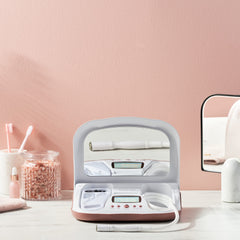 Trophy Skin MicrodermMD – puissance d’aspiration réglable pour ajuster le soin visage.