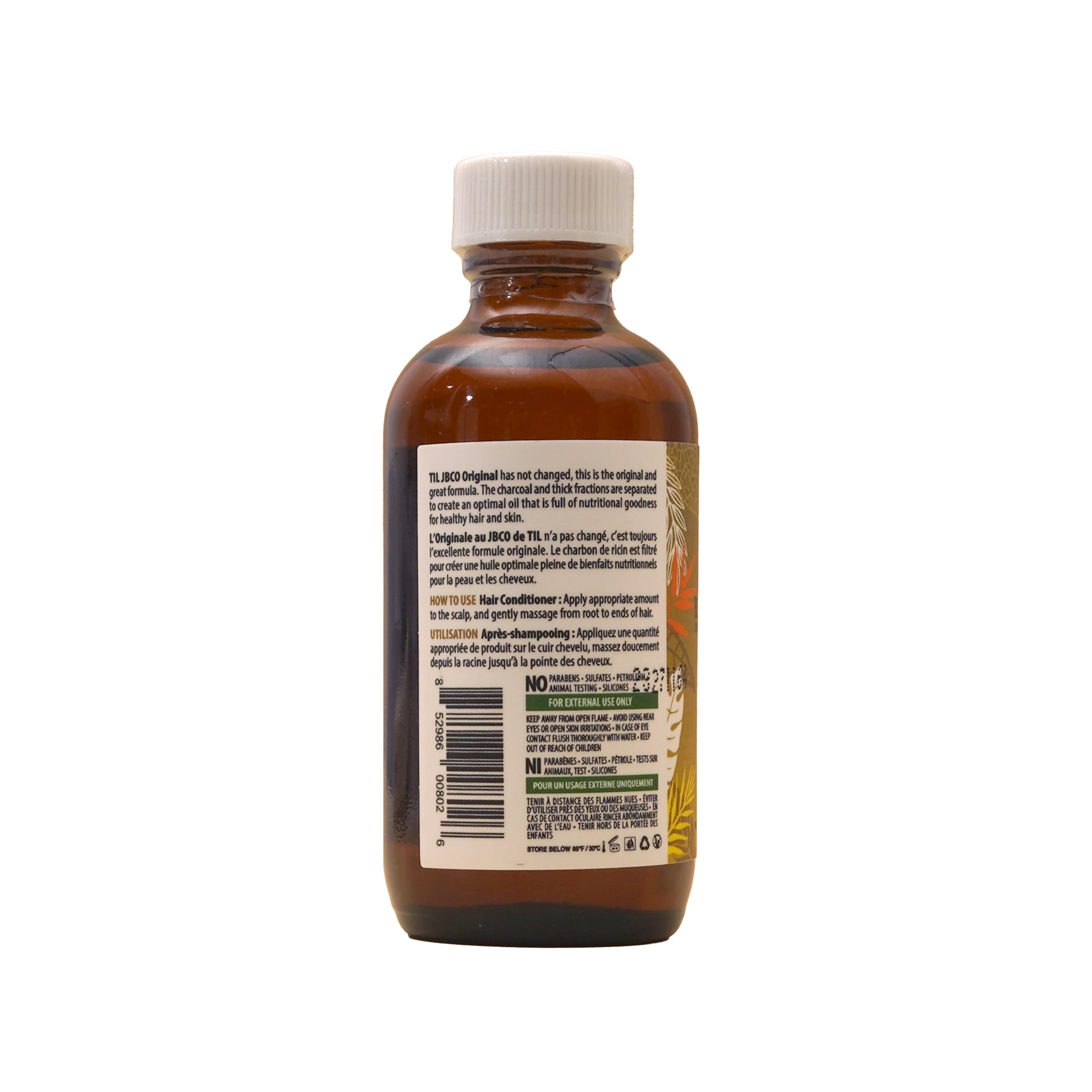 Maîtriser l’usage quotidien: huile ricin Tropic Isle Living sur cheveux secs.