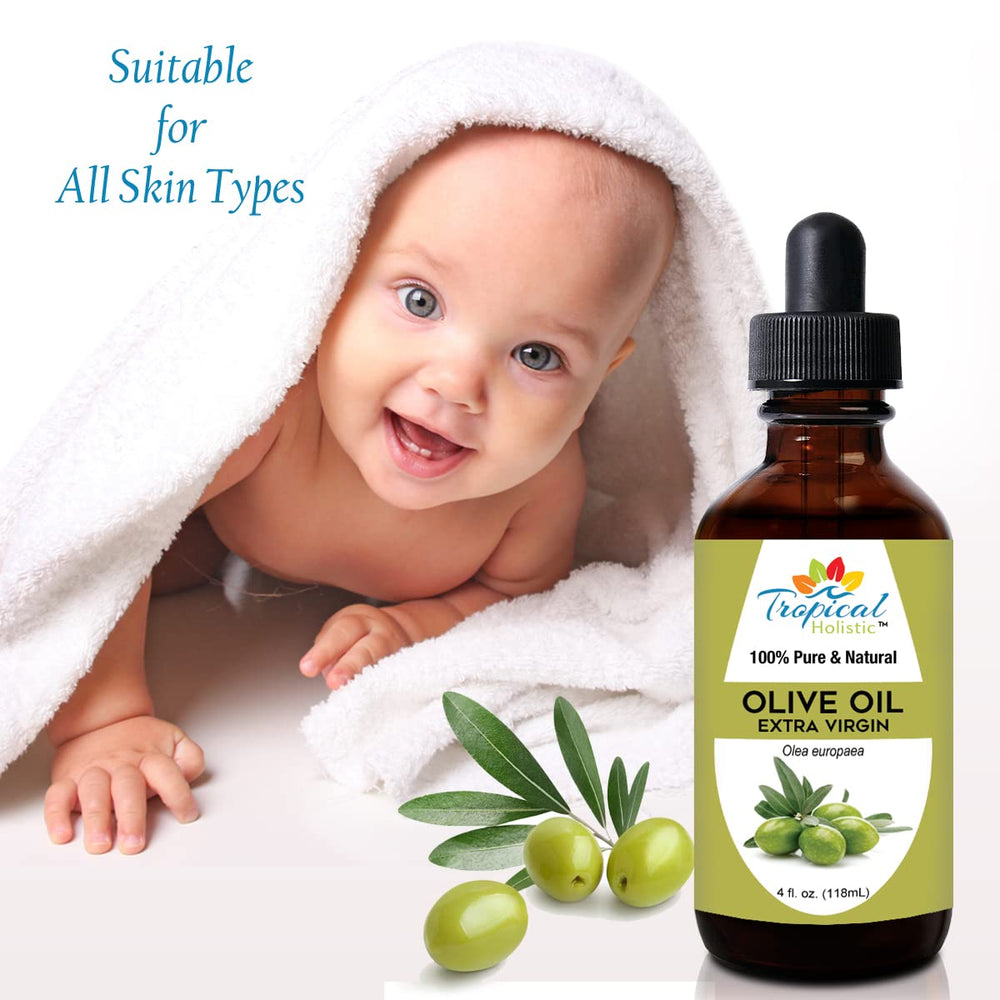 Huile d'olive Tropical Holistic peau nourrissante et revitalisante